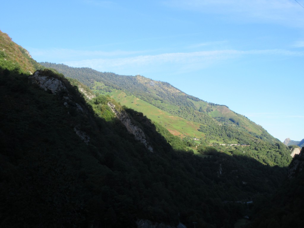 View back toward Vallee D'Aspe